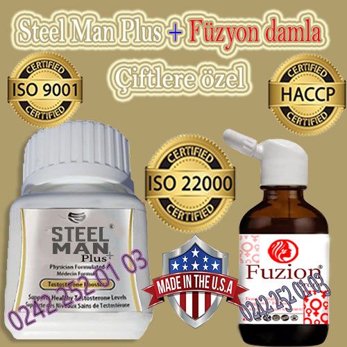 Füzyon damla & Steel Man Plus